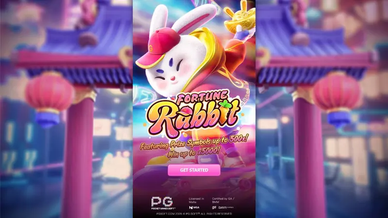 Fortune Rabbit slot by PG Soft – start screen