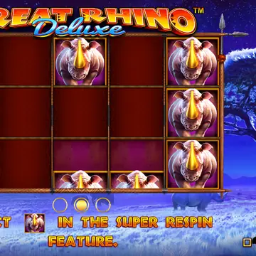 Great Rhino Deluxe slot by Pragmatic Play