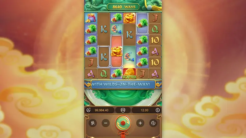 Ways of the Qilin slot by PG Soft – reels during a demo spin